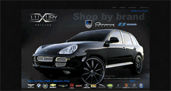 Desktop Screenshot of luxurygrilles.com