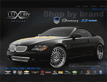 Tablet Screenshot of luxurygrilles.com